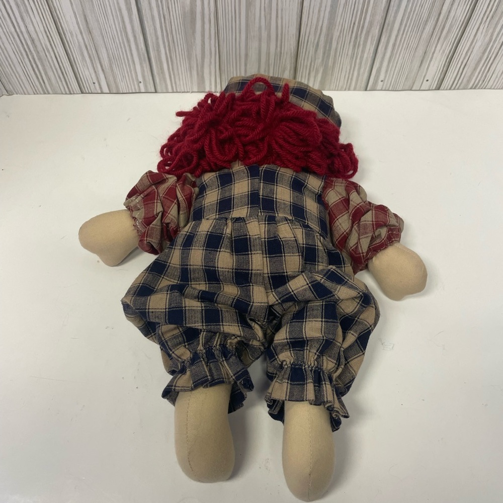 Handmade Primitive Cloth Rag Doll - Picture 3 of 3